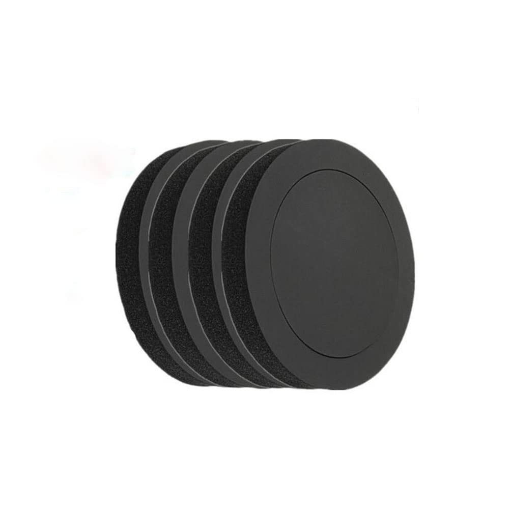 Car Speaker Foam Baffles Enhancer System Sponge Kit, INGATO 4-Pack 6.5" Fast Rings Baffle Self Adhesive Car Door Audio Speaker Insulation Ring Soundproof Sponge