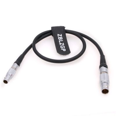 ZBLZGP 6 Pin Male to 2 Pin Male Power Cable for DJI Ronin 2 Gimbal Stabilizer Teradek (Straight-Straight)