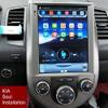 9.7 Inches Tesla Style Car DVD Player GPS Navigation IPS Touch Screen Optional US Europe Free Map for Kia Soul 2010-2013 view 2
