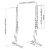 Impact Mounts Universal TV Stand Base Tabletop VESA Pedestal Mount for LCD LED TV 37-70" Solid FEET, Superior Structure view 2