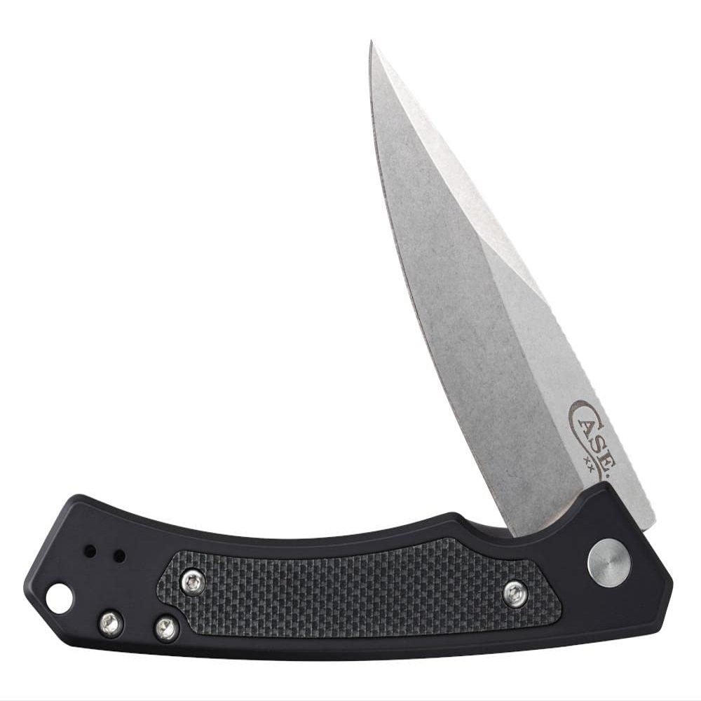 Case Marilla Framelock Black Anodized Aluminum S35VN Stainless Blade