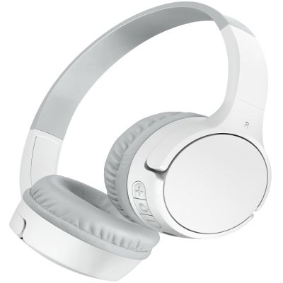 Belkin SoundForm Mini On-Ear Headphones for Kids, White