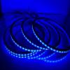 Sando Tech 4PCS 15" RGB Changing Car LED Speaker Light Kit Coaxial Speaker Lights Waterproof Spacer Ring Light Bluetooth App/Remote Ctrl (Speaker Not Included) view 2