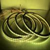 Sando Tech 4PCS 15" RGB Changing Car LED Speaker Light Kit Coaxial Speaker Lights Waterproof Spacer Ring Light Bluetooth App/Remote Ctrl (Speaker Not Included) view 4