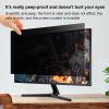 TYRHMY 32 Inch Computer Privacy Screen Filter for 16:9 Widescreen Monitor-Anti-Glare, Anti-Blue Light, Blocks 97% UV  Data Confidentiality,27"(16:9) 597 * 336 view 3