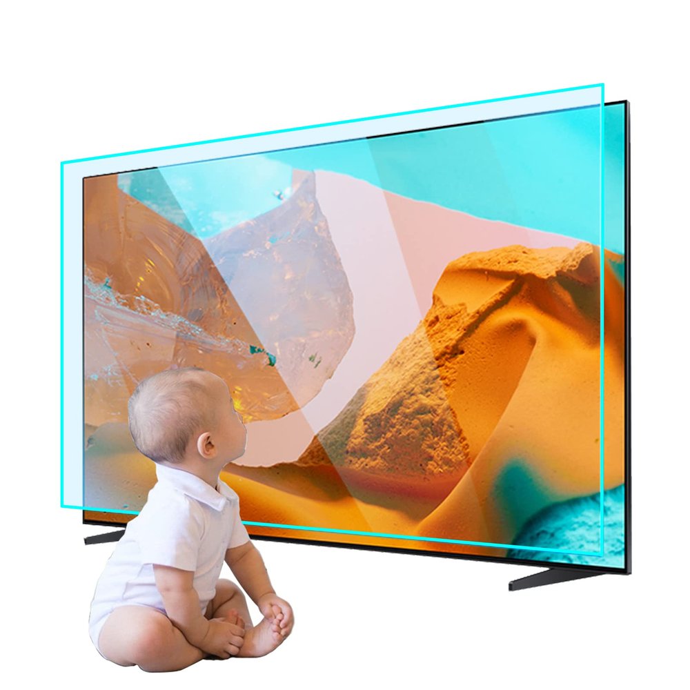 AIZYR Matte Anti-Glare TV Screen Protector, 32-75 Inch Anti Blue Light/Anti Scratch Film Fits LCD, LED, 4K OLED & QLED HDTV Displays,43 in 942X529mm