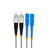 25Meters,SC to FC Outdoor Base Station LSZH Optical Fiber Cable SC-FC Singlemode Duplex 7.0mm Field Fiber to The Antenna far Fiber Optic Patch Cord Waterproof view 2