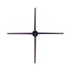 3D Hologram Fan Holographic Advertising Machine 43/52/56/100CM Large Size Naked Eye 3D Holographic Projection Fan Party decorations revolving imagination For Advertising Display ( Size : 43cm 384LED ) view 3