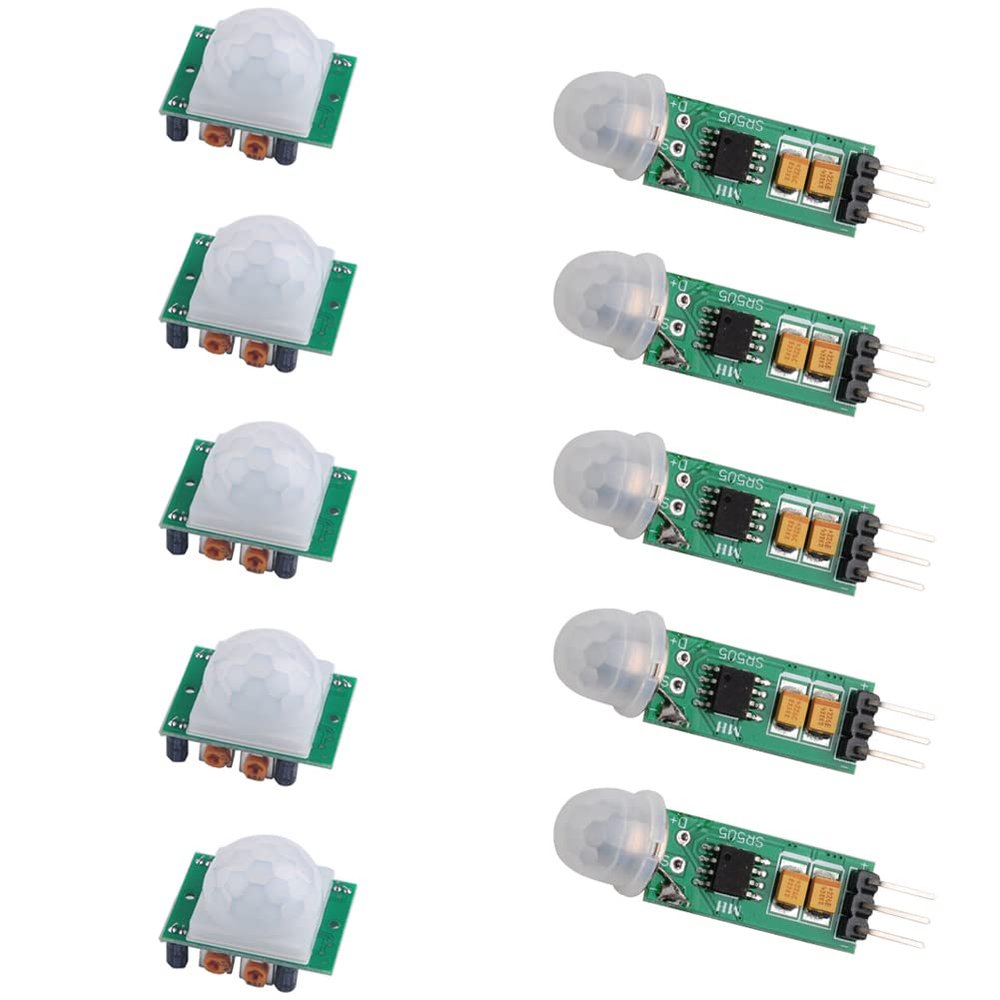 Bundle of HC-SR501 + HC-SR505 PIR Infrared Sensor Human Body Infrared Motion Module