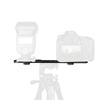 FEICHAO Dual Flash Light Bracket 1/4'' Tripod Camera Mount for DSLR Camera Studio Video LED Light Stand Microphone (Type A) view 3
