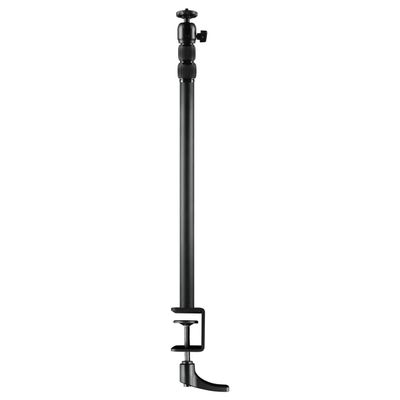 GODOX ES-TMR Desk Mount Stand, 39.3'' 1/4" Screw Adjustable Telescopic Mounting Rod for Cameras Monitor, Key Light, LED Light, Godox ES45, ES30 Desk Mount Stand