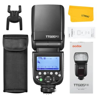 Godox TT685II TT685II-S Flash for Sony, 2.4G TTL External Flash Speedlite HSS 1/8000s GN60, Quick-Release Lock, TCM Instant Conversion, Compatible for Sony Cameras