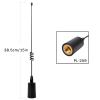 TWAYRDIO VHF Marine Antenna, 156-163MHz 50W Boat Radios Antennas with 16.4ft Coaxial Cable (SO239 to PL259 Connector)L-Shape Mounting Bracket and U-Bolt for Midland Uniden Cobra Icom Marine Radio view 2