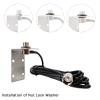 TWAYRDIO VHF Marine Antenna, 156-163MHz 50W Boat Radios Antennas with 16.4ft Coaxial Cable (SO239 to PL259 Connector)L-Shape Mounting Bracket and U-Bolt for Midland Uniden Cobra Icom Marine Radio view 4