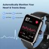 LIVIKEY Smart Watch, Fitness Tracker with Heart Rate Monitor, Blood Oxygen, Sleep Tracking, 41mm Smartwatch Waterproof with Pedometer for Women Men Watch Compatible with Android iOS Phones view 2