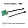 8 Million ixels HD Camera Module,77.6 Wide Angle Lens IMX219 Chip Embeded Cable Camera for Industrial, Support Auto-Focus Plug and Play view 2