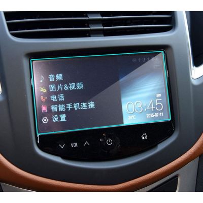 BAWAQAF for Chevrolet Trax 2014-2019, Interior Car GPS Navigation Screen Tempered Glass Touch Screen Protective Film
