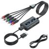 HDMI to Component Converter Cable with Scaler Function, 1080P HDMI to YPbPr Scaler Converter Supports 1080i HD Input for Old TVs view 1