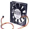 109P0848C604 80x80x20mm 48V 0.08A 3700RPM 37.8CFM 8cm 3-Wire Cooling Fan view 2