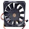 109P0848C604 80x80x20mm 48V 0.08A 3700RPM 37.8CFM 8cm 3-Wire Cooling Fan view 3