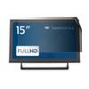 celicious Privacy 2-Way Anti-Spy Filter Screen Protector Film Compatible with Beetronics Monitor Metal 15 15HD7M view 1