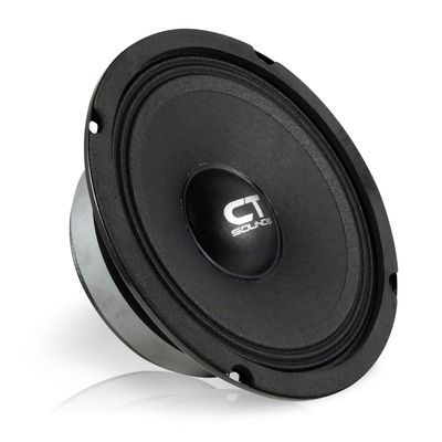 CT Sounds TROPO65-4 6.5 Shallow Mount Midrange Speaker, 175 Watts RMS, Each