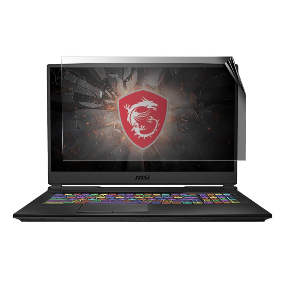 celicious Privacy 2-Way Anti-Spy Filter Screen Protector Film Compatible with MSI GL75 Leopard 17 10SCXR