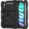 Sahara - Raider Series Heavy-Duty Case for iPad mini (A17 Pro) and iPad mini (6th Generation 2021), Scorpion Black, (TB00055) view 1