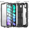 Sahara - Raider Series Heavy-Duty Case for iPad mini (A17 Pro) and iPad mini (6th Generation 2021), Scorpion Black, (TB00055) view 2