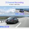VIOFO Dual Dash Cam, 2K 1440P 60fps+1080P 30fps Front and Rear Dash Camera with Wi-Fi GPS, Parking Mode, Emergency Recording, Super Capacitor, Motion Detection (A129 Plus Duo) (Renewed) view 2