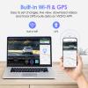 VIOFO Dual Dash Cam, 2K 1440P 60fps+1080P 30fps Front and Rear Dash Camera with Wi-Fi GPS, Parking Mode, Emergency Recording, Super Capacitor, Motion Detection (A129 Plus Duo) (Renewed) view 4