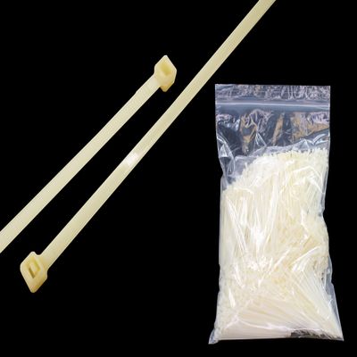1000 Pack 6" White Zip Ties