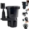 LycoGear Adjustable Car Drink Cup Holder Organizer Expander Mount w/Universal Ham CB Radio Microphone Mic Hanger Holder for ThermoFlask Coleman Yeti Hydro Flasks Nalgenes Camelbak Insulated Tumbler view 1