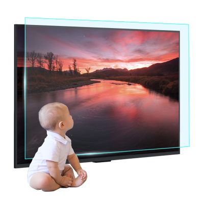 AIZYR Matte TV Screen Protector Anti-Reflection Rate Up to 90%, Anti Blue Light/Anti Glare Relieve Screen Filter Film for LCD, LED, OLED & QLED 4K HDTV,52 in 1161 X 661mm