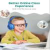 Fresnwel Kids Headphones Microphone, 85/94db Volume Limit Kids Headset, Foldable Wired Children Headphones Audio Sharing, Over Ear Stereo Headphone, Wired Kids Headset School Online Class Tablet view 4