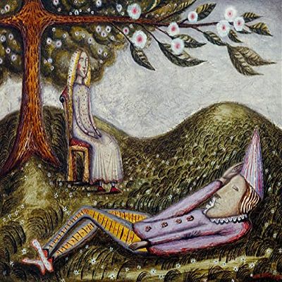 Cecil Collins : The Sleeping Fool : 1943 : Archival Quality Art Print