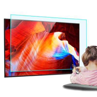 AIZYR Anti-Blue Light TV Screen Protector, 32-75 inch Blue Light Filter Matte Anti Glare Protective Film for LCD/LED/OLED & QLED 4K HDTV,42 in 917 X 516mm