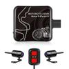 VSYSTO D6WL Motorcycle Dash Cam Front and Rear Dual 1080P Waterproof Cameras with WiFi App Control G-Sensor Loop Recording 256GB Support view 1