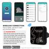 VSYSTO D6WL Motorcycle Dash Cam Front and Rear Dual 1080P Waterproof Cameras with WiFi App Control G-Sensor Loop Recording 256GB Support view 3