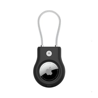 Belkin Secure Holder with Wire Cable for Apple AirTag, Black
