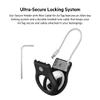 Belkin Secure Holder with Wire Cable for Apple AirTag, Black view 4