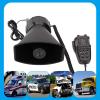 AOLIHAN Car Siren 7 Tone PA System Vehicle Siren Horn Megaphone Speaker 12V 100W Emergency Sound Amplifier with Microphone Fire Ambulance Hooter Traffic Sound view 1