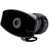 AOLIHAN Car Siren 7 Tone PA System Vehicle Siren Horn Megaphone Speaker 12V 100W Emergency Sound Amplifier with Microphone Fire Ambulance Hooter Traffic Sound view 3