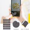 30pcs Sweatproof Game Thumb Sleeves Thumbs Sleeves Game Controller Sleeve Thumb Protector Smartphone Cell Phone Silver Fiber Eat Chicken view 2