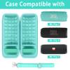 co2CREA Hard Travel Case Replacement for JBL Flip 7 Flip 6 FLIP 5 Waterproof Portable Bluetooth Speaker (Mint Green Case) view 2