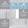 co2CREA Hard Travel Case Replacement for JBL Flip 7 Flip 6 FLIP 5 Waterproof Portable Bluetooth Speaker (White Case) view 4