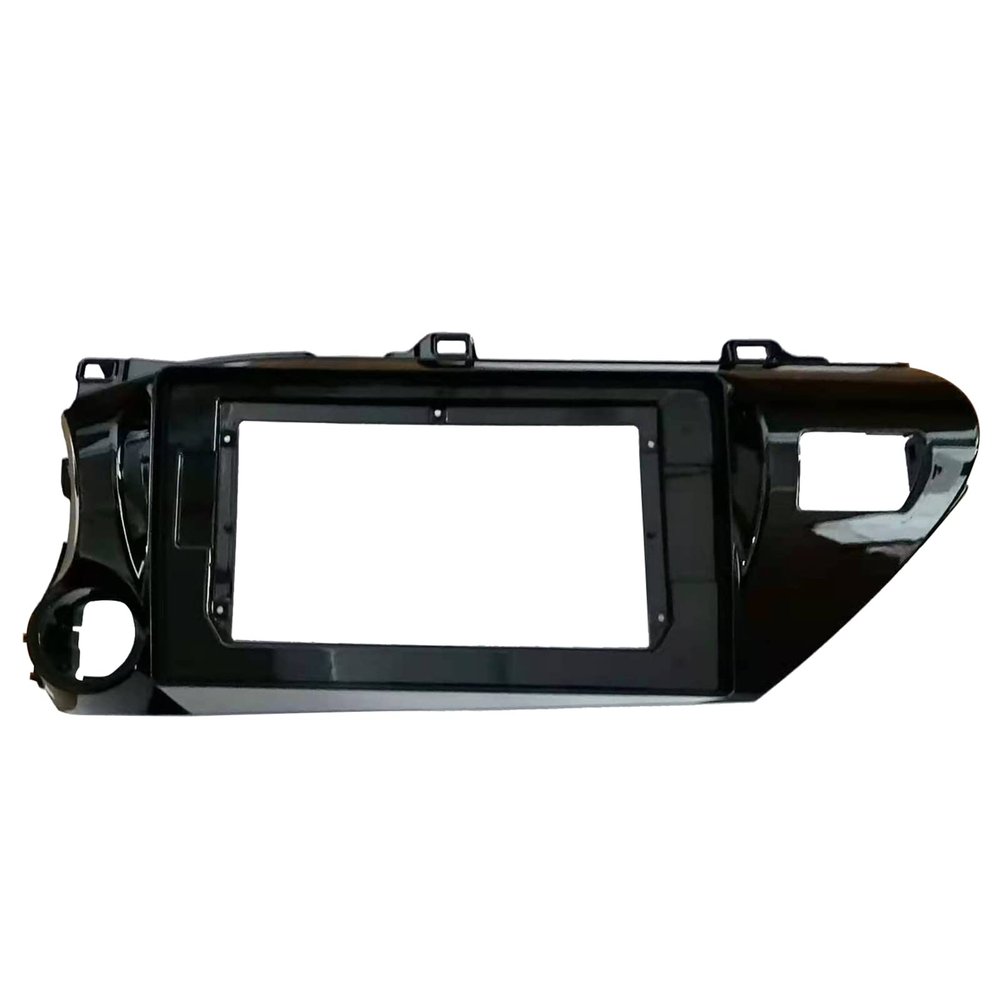 Double DIN Installation Dash Kit for Toyota Hilux 2016-2018 Left-Hand Drive, 10.1inch Car Stereo Frame with Wiring Harness, GPS Antenna, Cables and Canbus