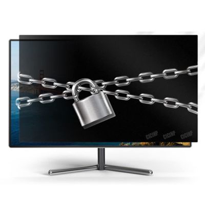 CICIHP 24-32 Inches Computer Privacy Screen Filter, Anti-Spy Anti-Glare Screen Protector Film, 24" Widescreen Computer Monitor with Aspect Ratio 16:9,24"16:9 532299