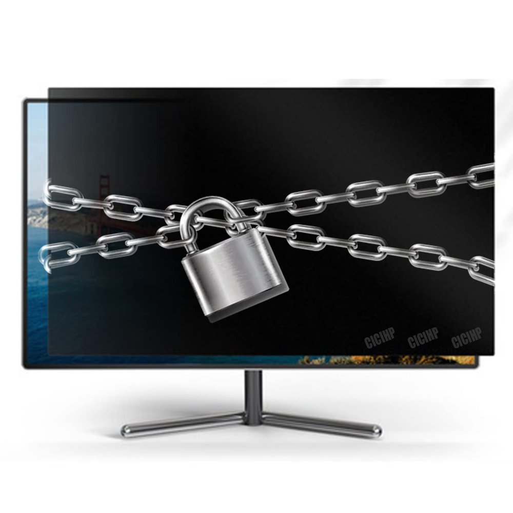 CICIHP 24-32 Inches Computer Privacy Screen Filter, Anti-Spy Anti-Glare Screen Protector Film, 24" Widescreen Computer Monitor with Aspect Ratio 16:9,24"16:9 532299