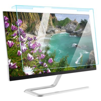 JCSKY Diagonal 17-32 Inch Hanging Anti Blue Light Film for Computer Monitor, Removable Acrylic Protector Cover Filter, for Hp Dell Asus Acer Sony Samsung Lenovo,32in(730440mm)
